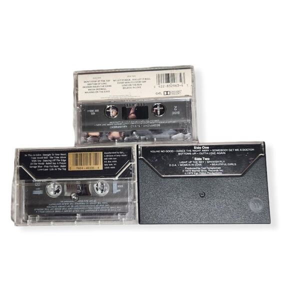 Van Halen, Scorpions And Bad English Vintage Cassette Lot 90's TESTED Pre-owned - Picture 3 of 3